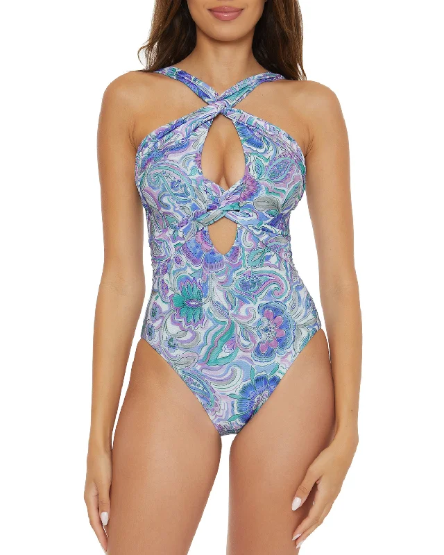 2024 Becca by Rebecca Virtue Mystique Keyhole Plunge One Piece - 651047