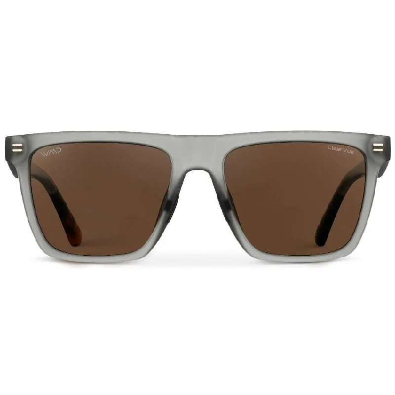 Frosted Moonrock Grey / Brown Lens