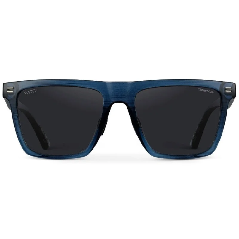 Crystal Indigo Grain / Black Gradient Lens