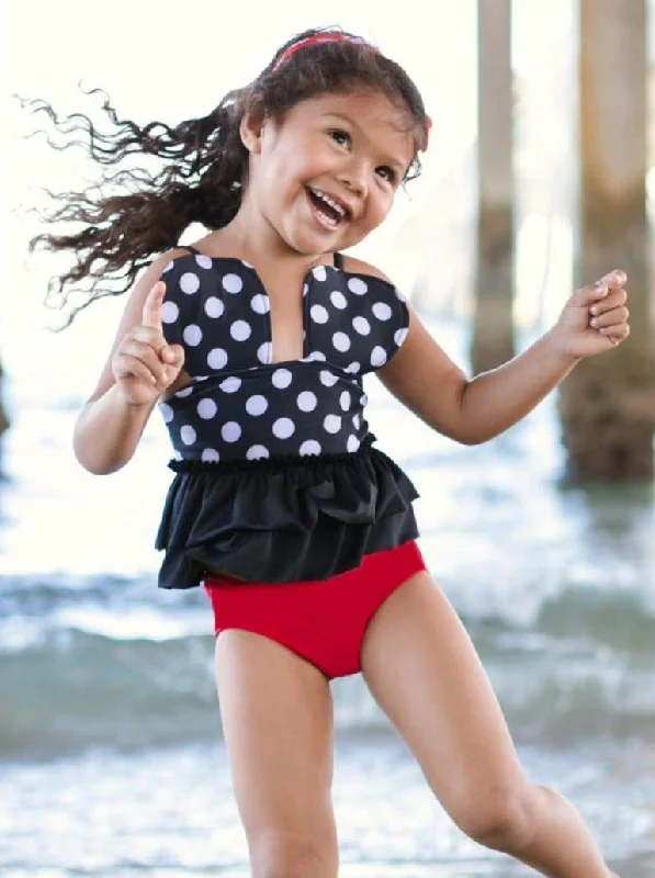 Polka Dot Delight Two Piece Swimsuit