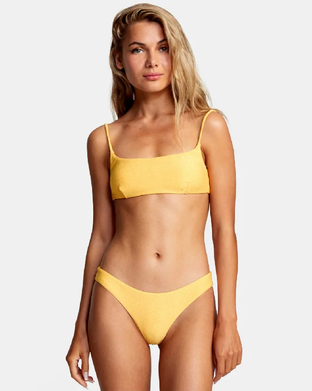 Brightside Bralette Bikini Top - Marigold