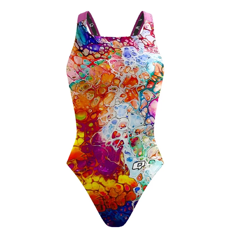 Colors of the Sea Classic Strap Swimsuit