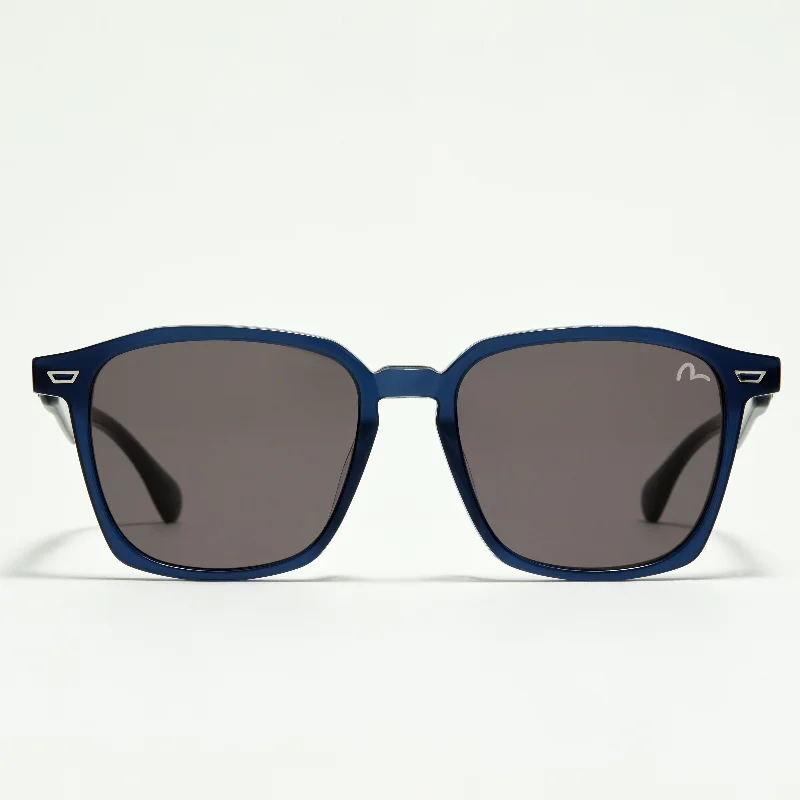 Contrast Trim Square Sunglasses