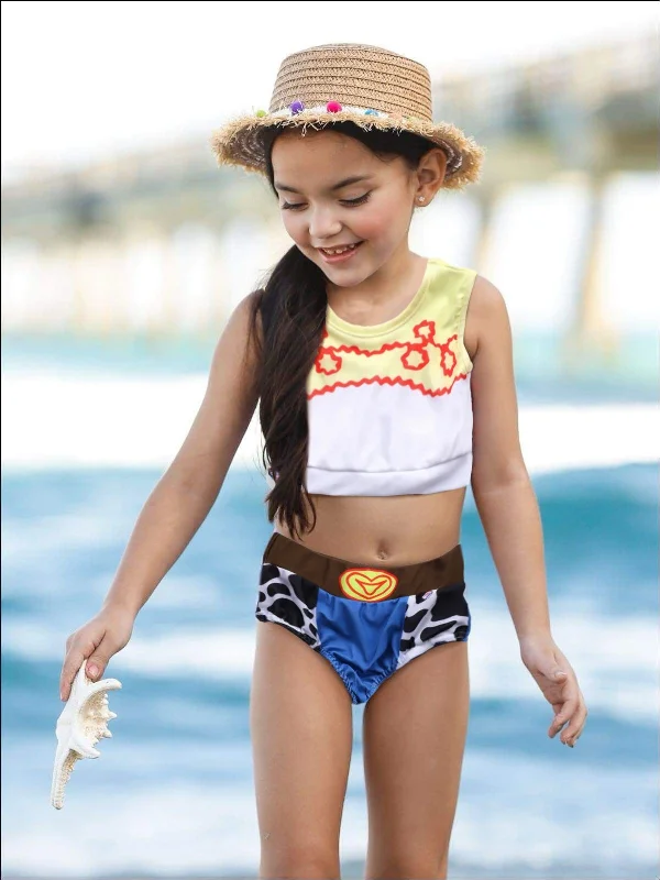 Cutest Cowgirl Two Piece Swimsuit