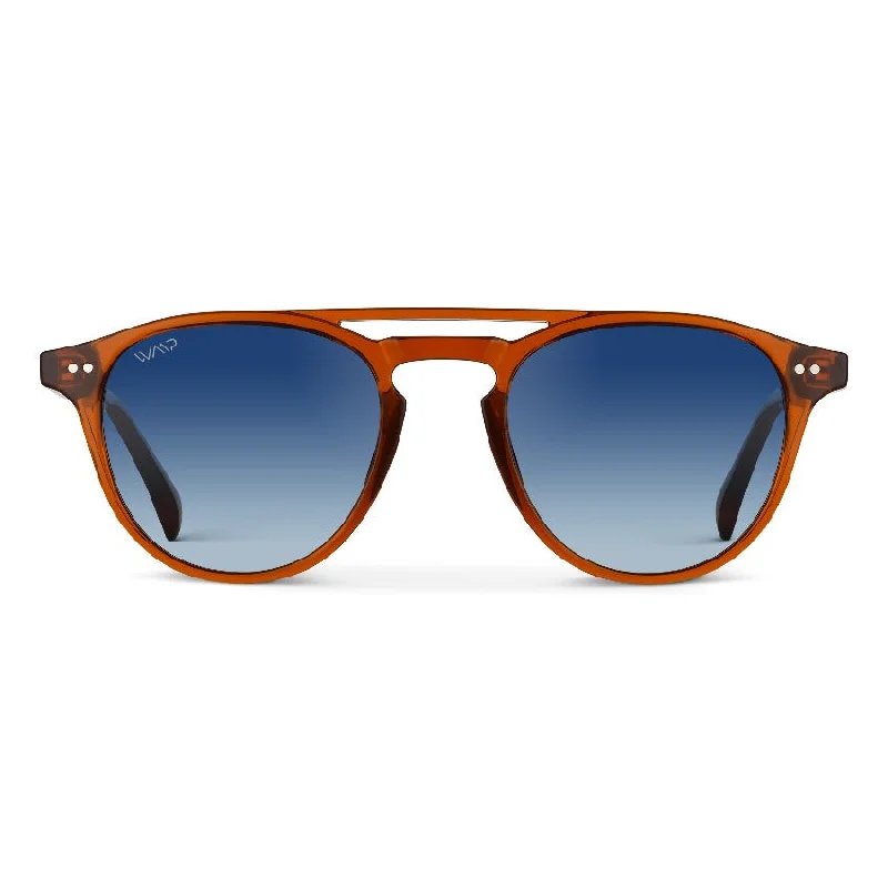 Desert Orange / Gradient Blue Lens