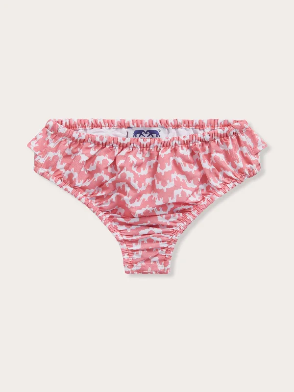 Girls Elephant Palace Strawberry Calabash Bikini Bottoms