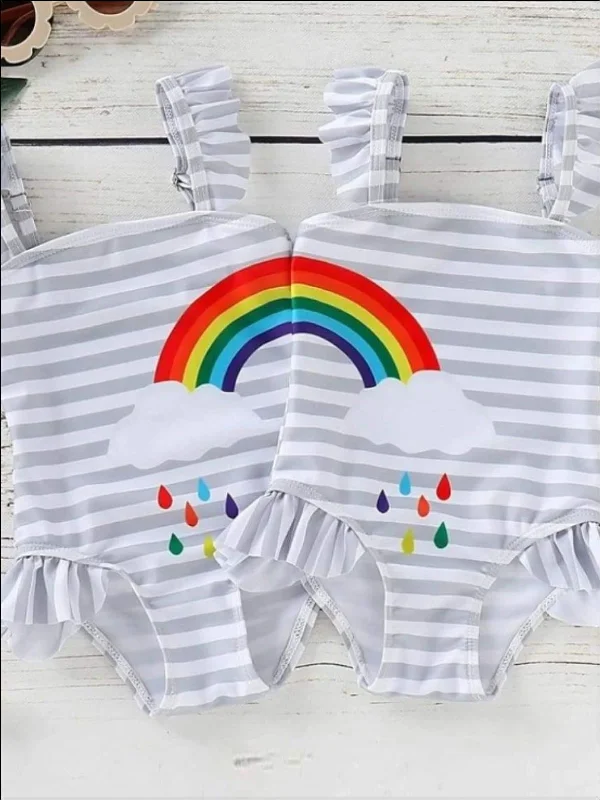 Rainbow Bestie One Piece Swimsuit