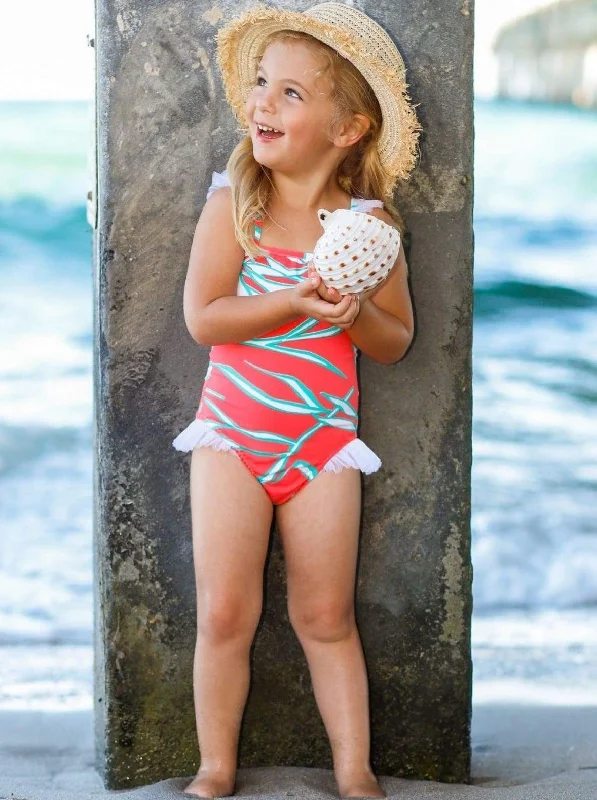 Coral Reef One Piece Swimsuit