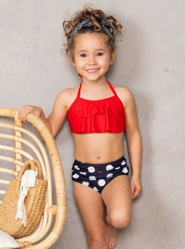 Polka Dot Party Two Piece Swimsuit