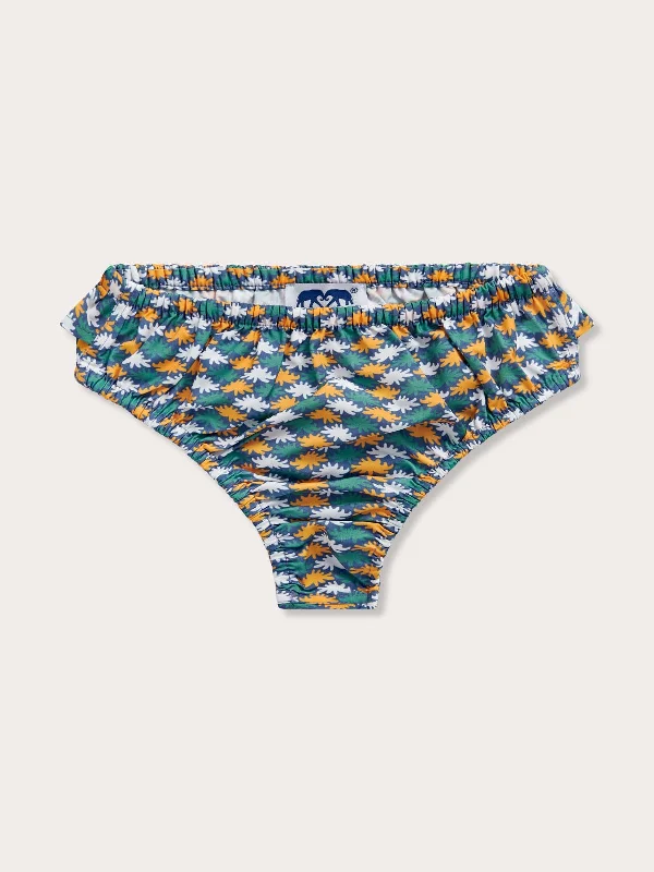 Girls Sea Flowers Calabash Bikini Bottoms