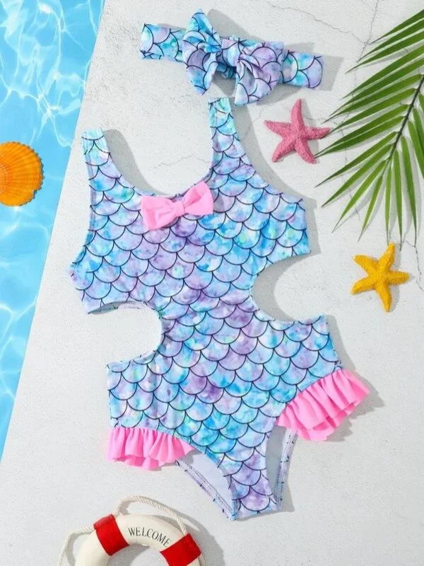 Life Aquatic Cutout One Piece Swimsuit