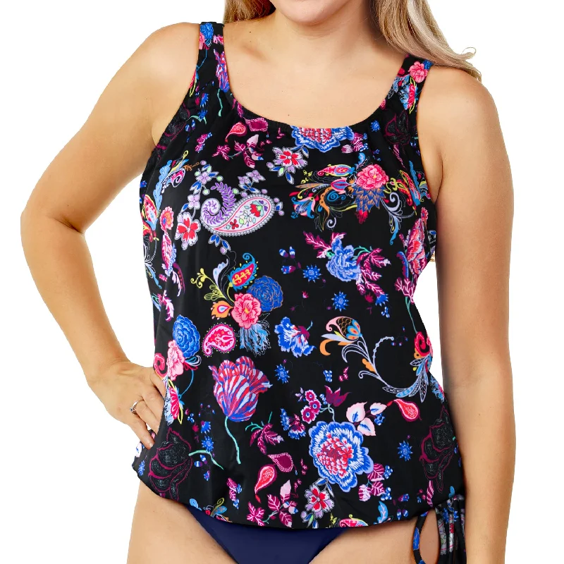 Women's Long Swimwear Top by Topanga  - Magic Garden