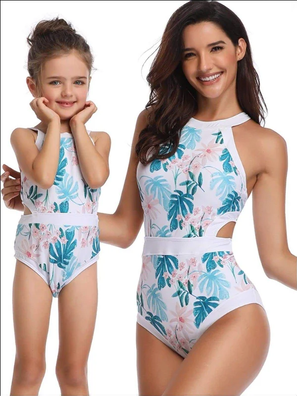 Mommy And Me Sea Lover One Piece Swimsuit