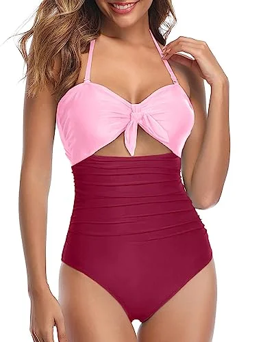 Sexy One Piece Cutout Bathing Suits