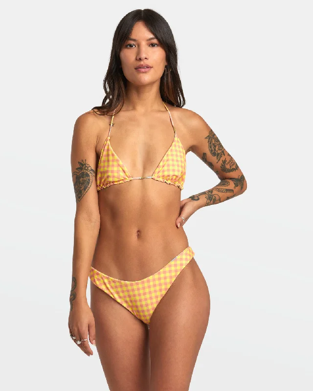 Sunkissed Slide Reversible Triangle Bikini Top - Lilikoi