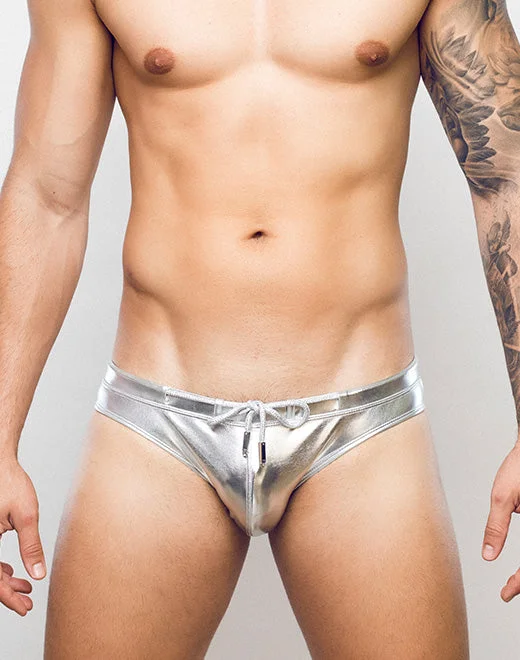 V30 Swim Brief - MetaLux Silver